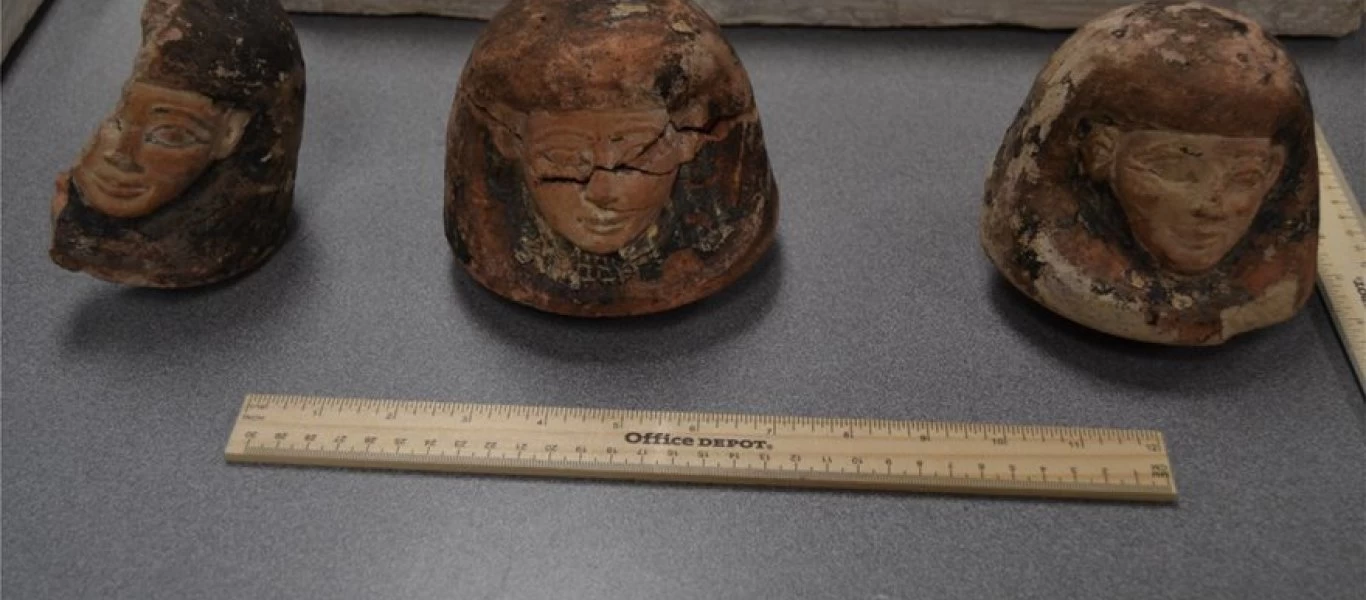 ΗΠΑ: Προσπάθησε να περάσει μέσα σε μια βαλίτσα σχεδόν 600 αρχαία αιγυπτιακά αντικείμενα από το αεροδρόμιο «JFK»